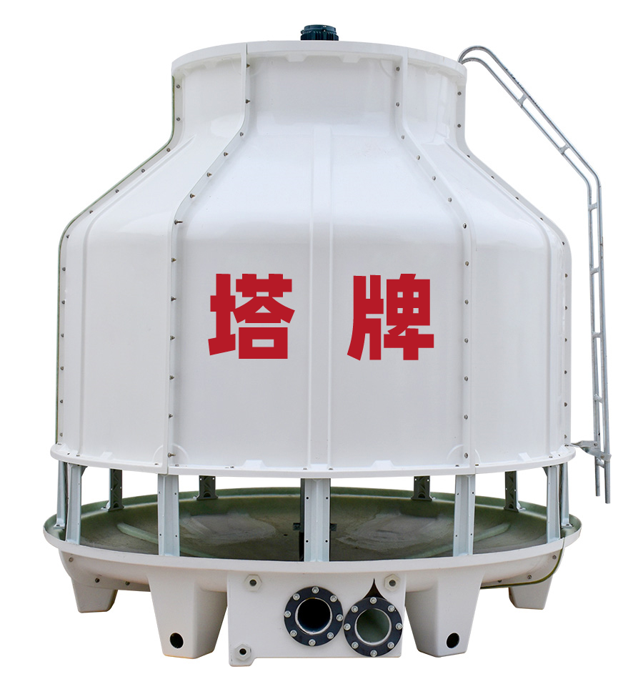 玻璃鋼圓形冷卻塔1000T工業(yè)冷水塔1000噸  圓形冷卻塔  第1張